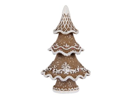 Dekorativní perníkový stromek Clayre & Eef 6PR5393 7x5x11 cm