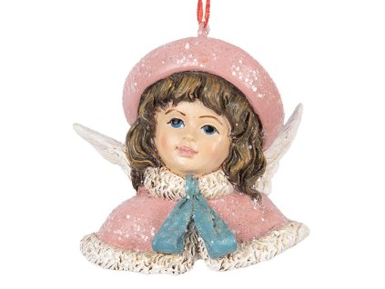Dekorativní figurka anděla Clayre & Eef 6PR5706 8x7x7 cm