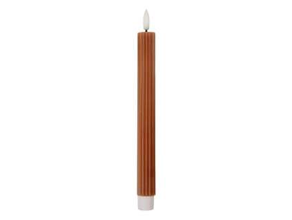 Sada dvou LED svíček BROWN Clayre & Eef 6CA0002CH Ø 2x25 cm