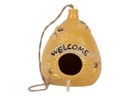 Dekorativní ptačí budka Clayre & Eef 6CE2321 Ø 11x14 cm