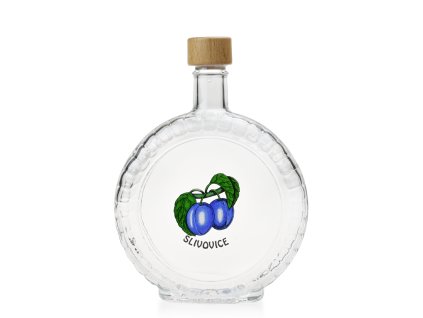 Láhev Peggy 700 ml "budík" švestky