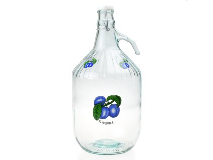 Láhev Demižon Stella 5,0 l švestky