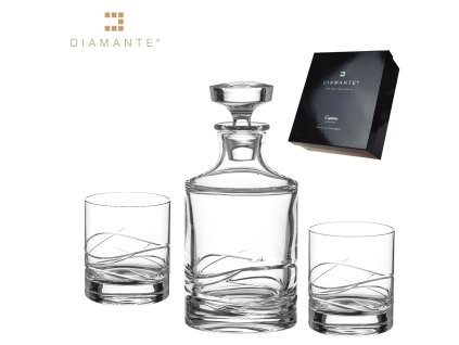 Whisky set 1+2 Verona ručně broušený