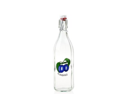 Láhev 10-hranná Džus 500 ml švestky