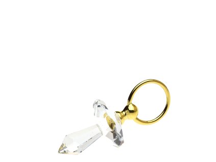 Dudlík velký 7,8 cm Dudlík velký 7,8 cm gold