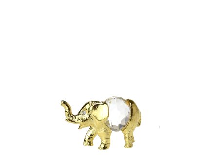 Slon 4,6 cm gold