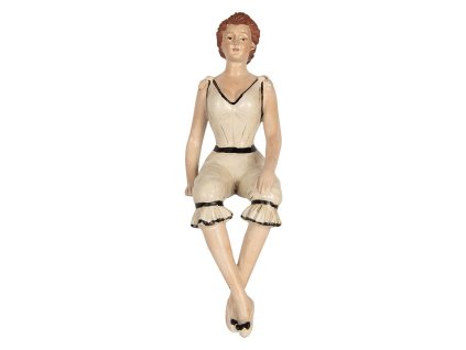 Dekorativní figurka ženy Clayre & Eef 6PR5560 12x10x29 cm