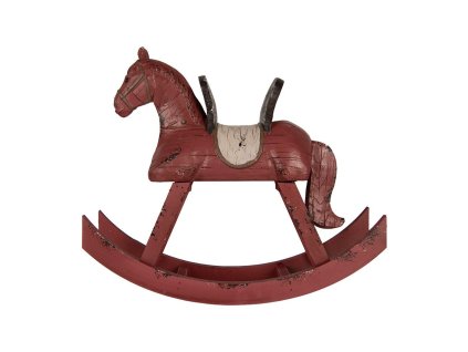 Dekorativní figurka houpacího koníka Clayre & Eef 6PR5580 39x12x33 cm