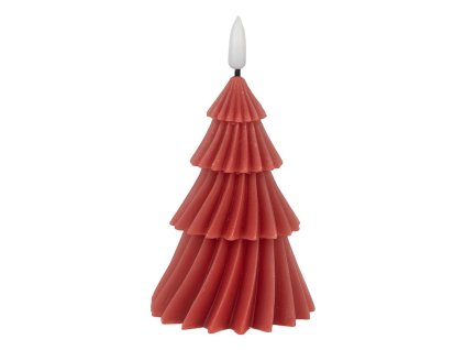 LED svíčka CHRISTMAS TREE Clayre & Eef 6CA0005 Ø 8x13 cm / 2xAA