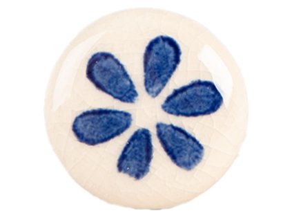 Keramická nábytková úchytka Clayre & Eef 66275BL Ø 3x3 cm / S3 cm