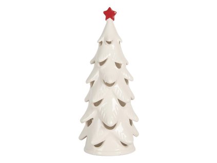 Dekorativní vánoční stromek s LED osvětlením Clayre & Eef 6CE2178M Ø 11x25 cm