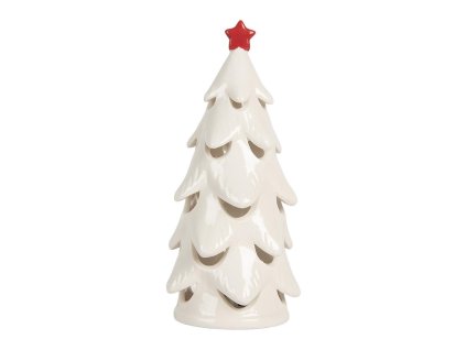 Dekorativní vánoční stromek s LED osvětlením Clayre & Eef 6CE2178S Ø 9x19 cm