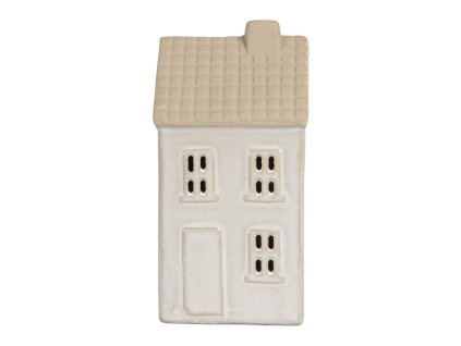 Dekorativní domeček s LED osvětlením Clayre & Eef 6CE2181 6x5x11 cm