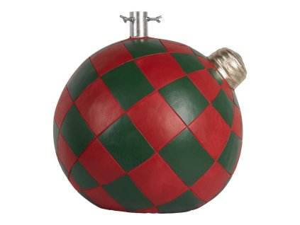 Stojan na vánoční stromek CHRISTMAS BAUBLE Clayre & Eef 6MG0118 42x42x43 cm
