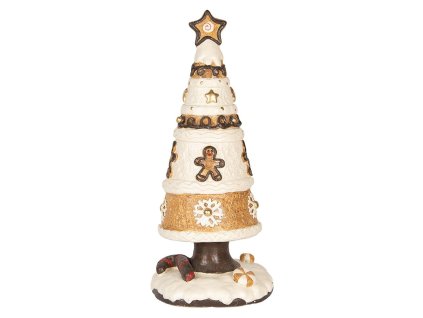 Dekorativní vánoční stromek Clayre & Eef 6MG0145 Ø 24x51 cm