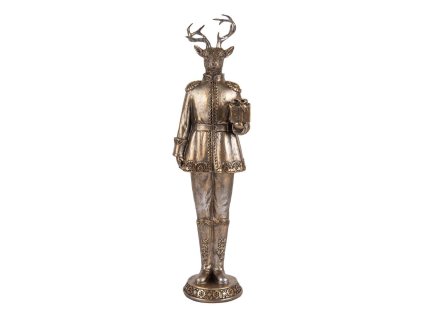 Dekorativní figurka jelena Clayre & Eef 6PR5519 11x10x38 cm