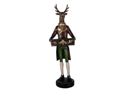 Dekorativní figurka jelena Clayre & Eef 5PR0171 32x31x96 cm