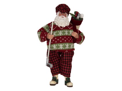 Dekorativní figurka Santa Clause Clayre & Eef 66323 16x11x28 cm