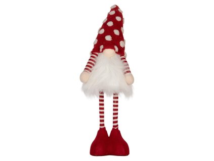 Dekorativní figurka skřítka s LED osvětlením Clayre & Eef 66328 LED 8x12x56 cm