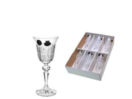 Kalíšky Laura 50 ml likérky bohatý brus 500PK - sada 6 ks