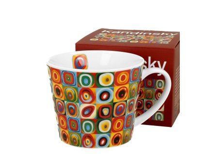 DG - Hrnek Big Wassily Kandinsky Čtverce se soustřednými kruhy - 610 ml