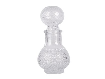 Dekorativní skleněná lahvička Clayre & Eef 6GL4891 Ø 4x11 cm / 50 ml