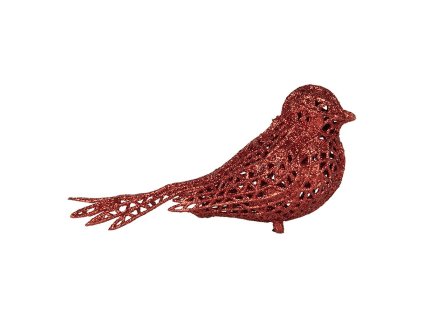 Dekorativní ptáček Clayre & Eef 65779 16x6x6 cm