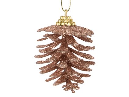 Vánoční ozdoba PINECONE Clayre & Eef 65794 Ø 5x7 cm
