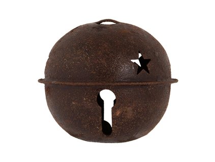 Vánoční ozdoba BELL Clayre & Eef 6Y5728S Ø 5x4 cm