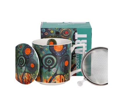 Hrnek na bylinky 400 ml MODERN ART - Twisted trees