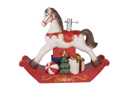 Stojan na vánoční stromek ROCKING HORSE Clayre & Eef 5MG0095 73x21x61 cm