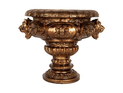 Polyrezinový květináč Clayre & Eef 6PR5582 26x22x21 cm