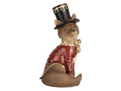 Dekorativní figurka lišky Clayre & Eef 6PR5637 9x8x17 cm