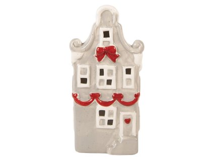 Dekorativní domeček s LED osvětlením Clayre & Eef 6CE2219G LED 11x9x22 cm