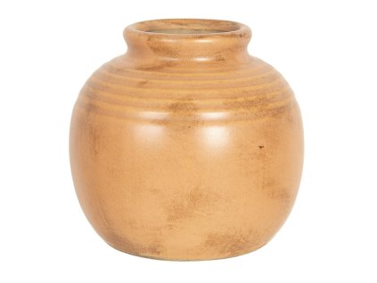 Keramická vázička Clayre & Eef 6CE1210 Ø 8*8 cm