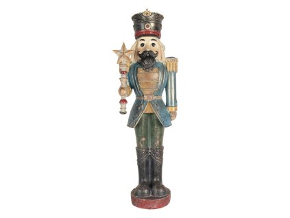Dekorativní figurka Louskáčka Clayre & Eef 5PR0186 21x15x60 cm