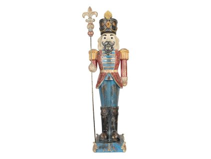 Dekorativní figurka Louskáčka Clayre & Eef 5PR0187 31x23x99 cm