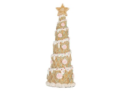 Dekorativní vánoční stromek Clayre & Eef 6PR5866 Ø 9x26 cm