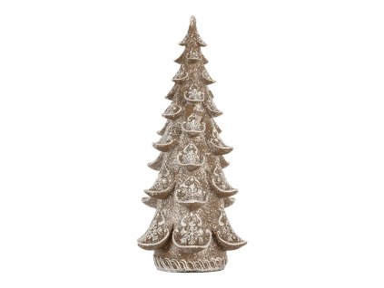 Dekorativní vánoční stromek Clayre & Eef 6PR5818 12x11x25 cm