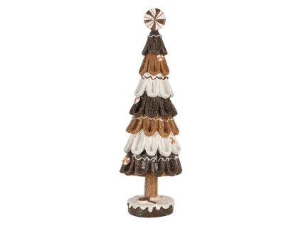 Dekorativní vánoční stromek Clayre & Eef 6PR5819 Ø 12x39 cm