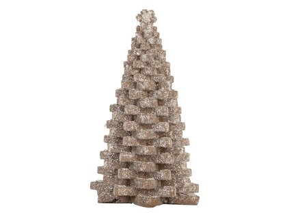 Dekorativní vánoční stromek Clayre & Eef 6PR5821 15x14x25 cm