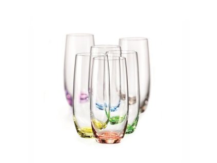 Odlivky Rainbow 350 ml D4662 sada 6 ks