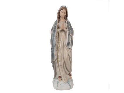 Dekorativní soška madony Clayre & Eef 6PR3894 11x8x35 cm