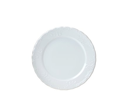 Talíř dezertní 19 cm Opera s platinovou linkou