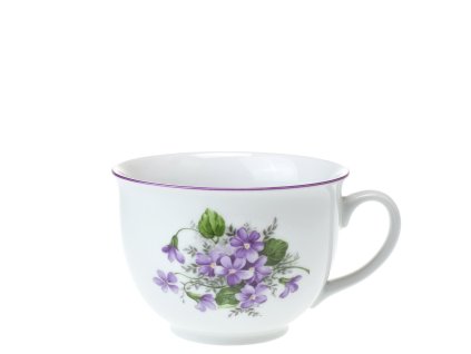 Šálek 500 ml Olga fialky