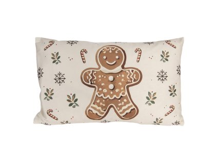 Povlak na polštář CLASSIC GINGERBREAD MAGIC Clayre & Eef CGM36 50x30 cm