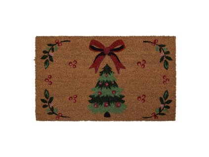 Kokosová rohožka TRADITIONAL CHRISTMAS HARMONY Clayre & Eef TCHMC 75x45 cm
