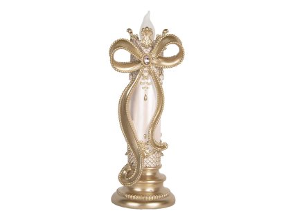 Dekorativní LED svíčka Clayre & Eef 6PR5777 13x12x34 cm / 2xAA