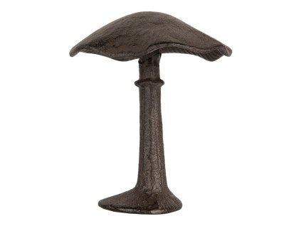 Dekorativní kovová houba Clayre & Eef 6Y5744 12x11x14 cm