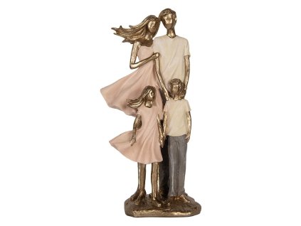 Dekorativní figurka rodiny Clayre & Eef 6PR5902 17x11x35 cm